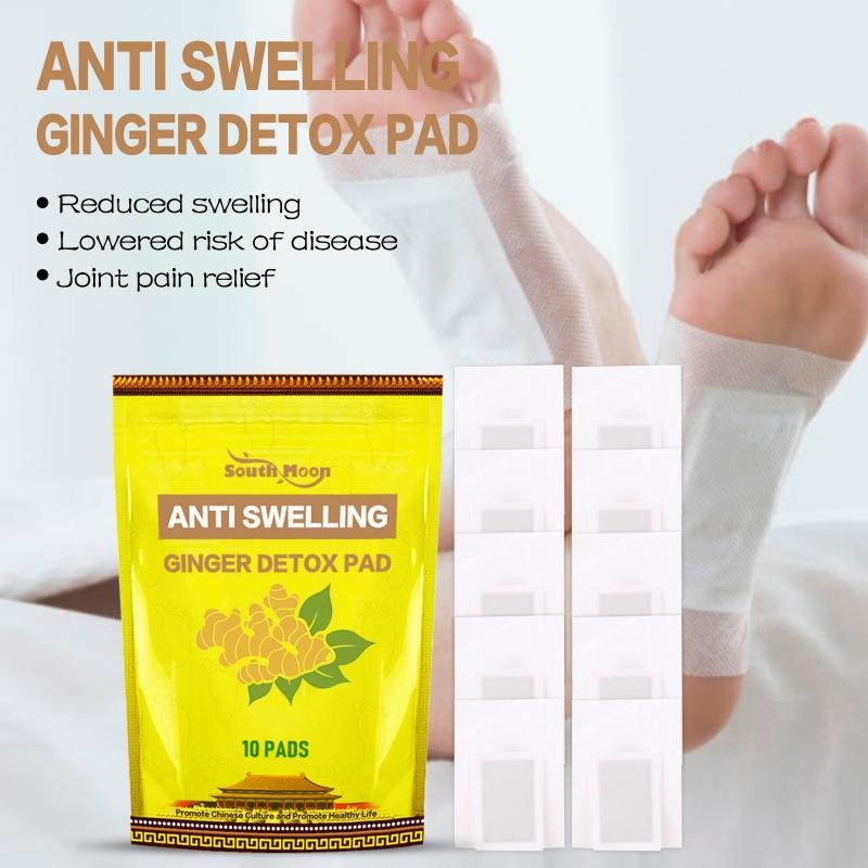 Ginger Wormwood Foot Patch Anti-Swelling Detox Pads Relief Stress Pain Revitalizing Improve Sleep Adhesive Sticker Plaster Ginger Wormwood Foot Patch Anti-Swelling Detox Pads Relief Stress Pain Revitalizing Improve Sleep Adhesive Sticker Plaster
