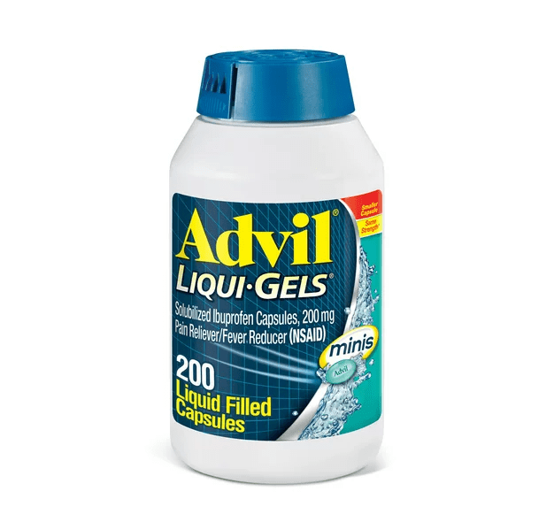 Advil Liqui-Gels Minis Pain and Headache Reliever Ibuprofen, 200 Mg Liquid Filled Capsules, 200 Count Advil Liqui-Gels Minis Pain and Headache Reliever Ibuprofen, 200 Mg Liquid Filled Capsules, 200 Count