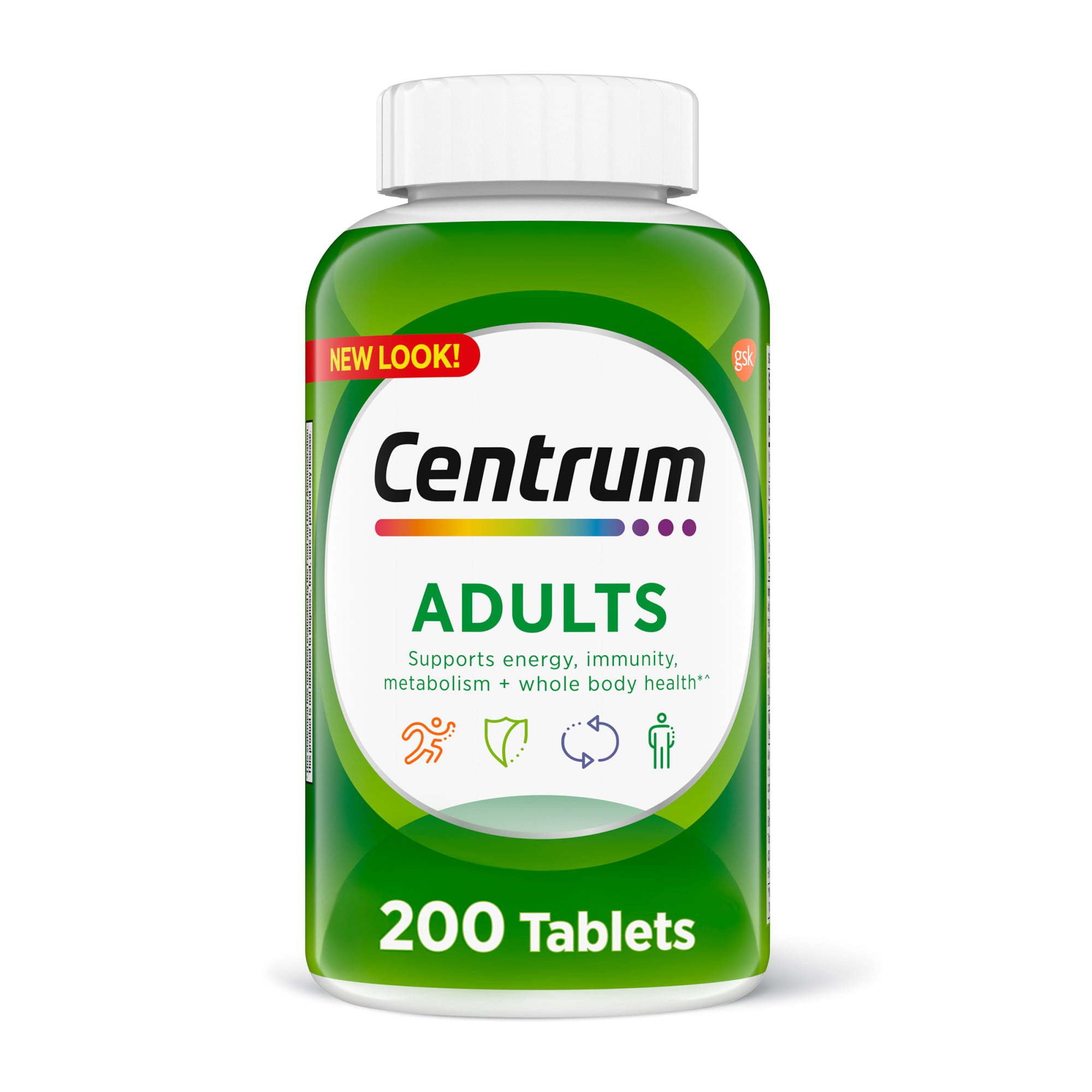 Centrum Adult Multivitamins Multivitamin/Multimineral Supplement; 200 Count Centrum Adult Multivitamins Multivitamin/Multimineral Supplement; 200 Count